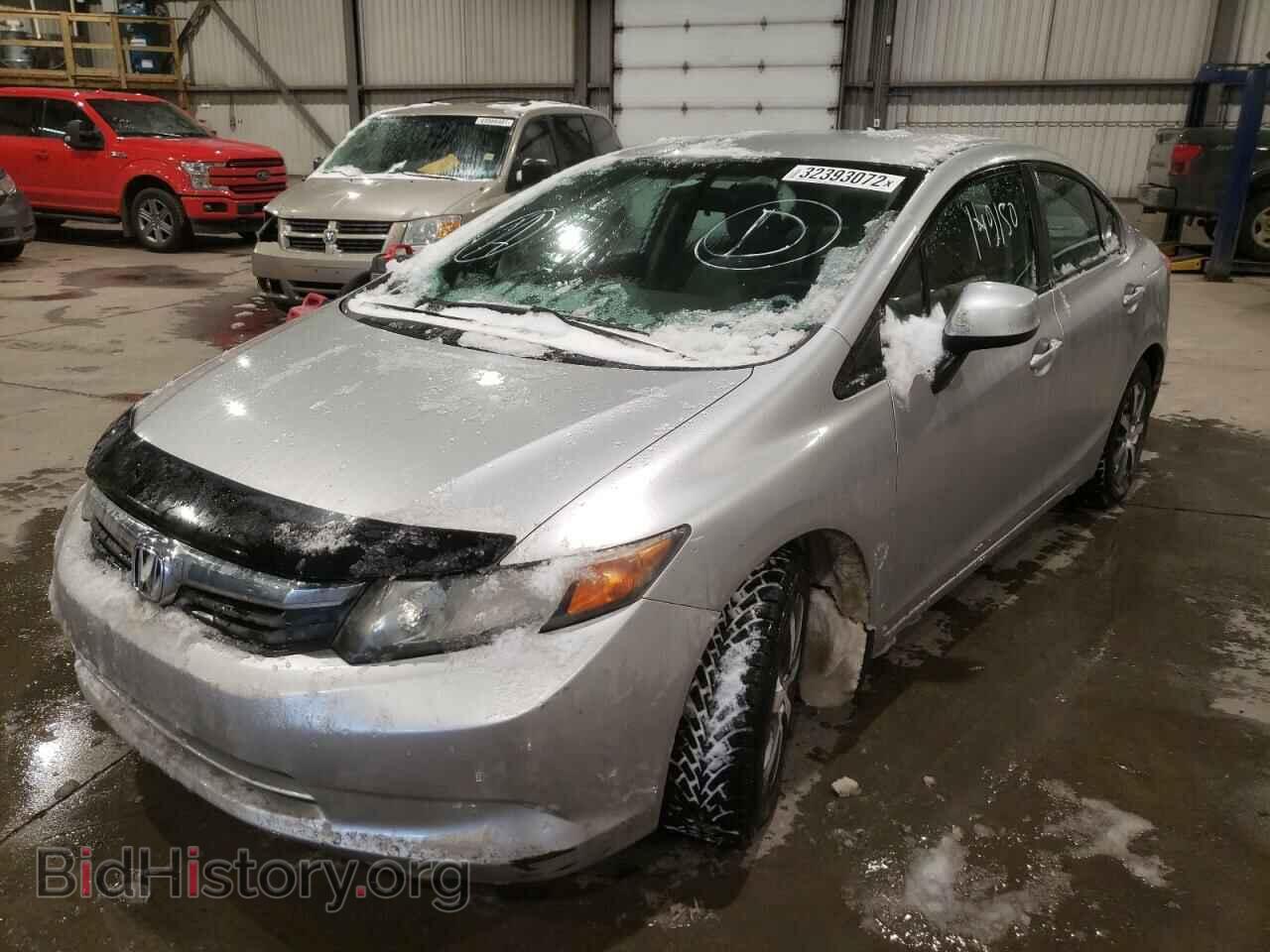2012 HONDA CIVIC - VIN: 2HGFB2F44CH104096 - Фото 2