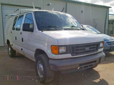 2006 Ford ECONOLINE, white — VIN 1FTNE24W36DB05277, Copart