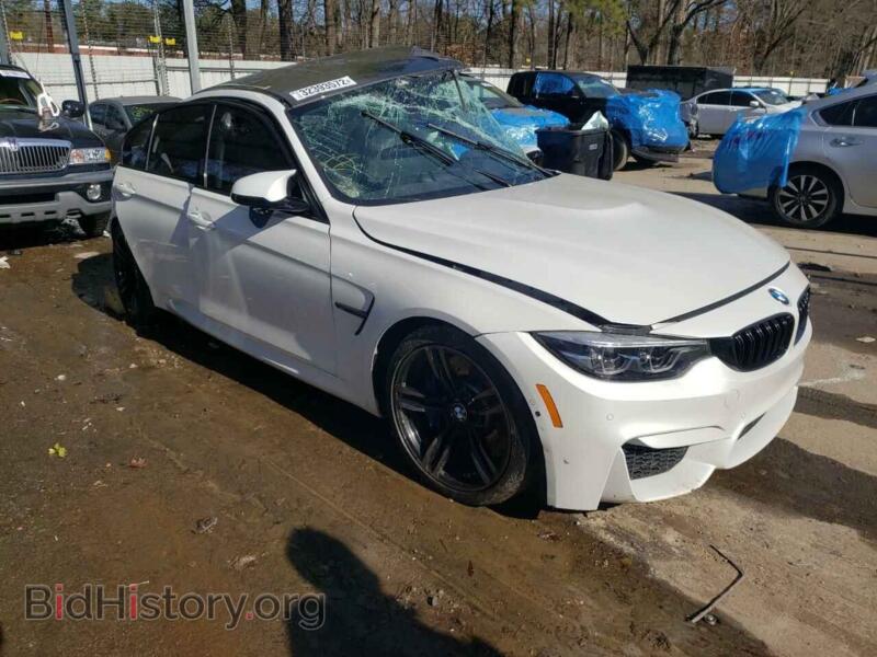 2018 BMW M3 (VIN WBS8M9C58J5J77881) — photo 1 of 10, Copart, damage: all over