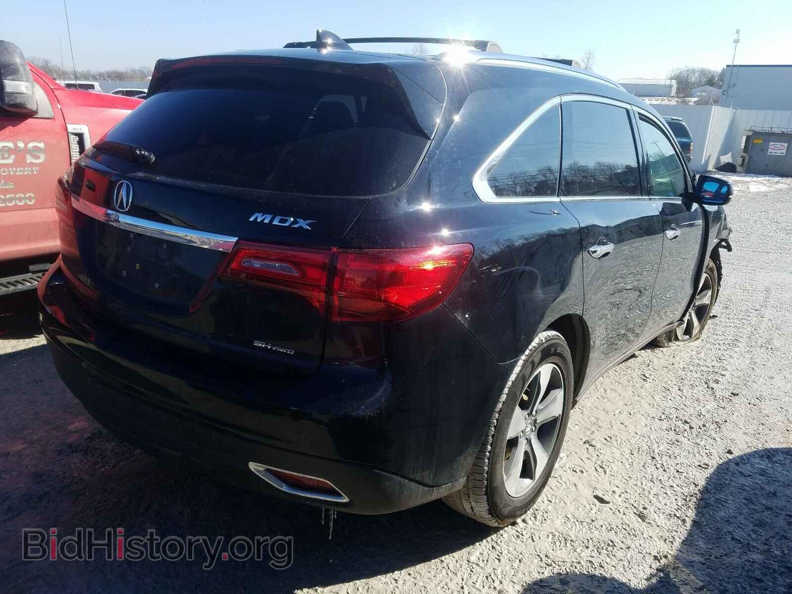 2016 ACURA MDX - VIN: 5FRYD4H29GB047851 - Фото 4
