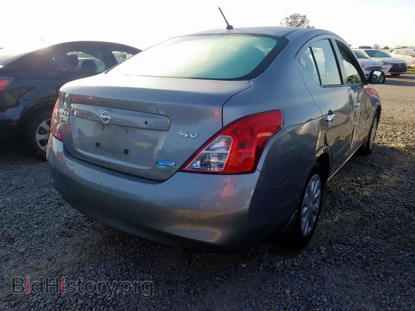 2012 NISSAN VERSA - VIN: 3N1CN7AP4CL836312 - Фото 4
