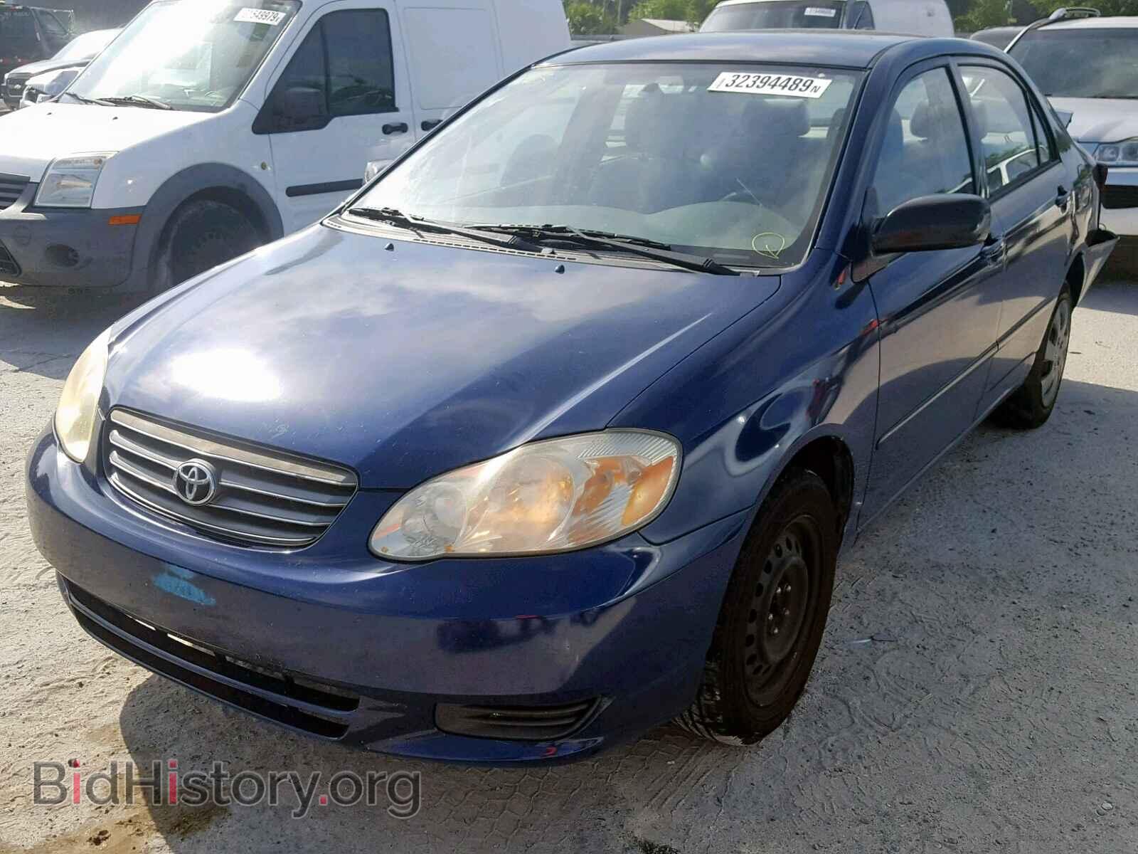 2003 TOYOTA COROLLA - VIN: JTDBR32E930051171 - Фото 2