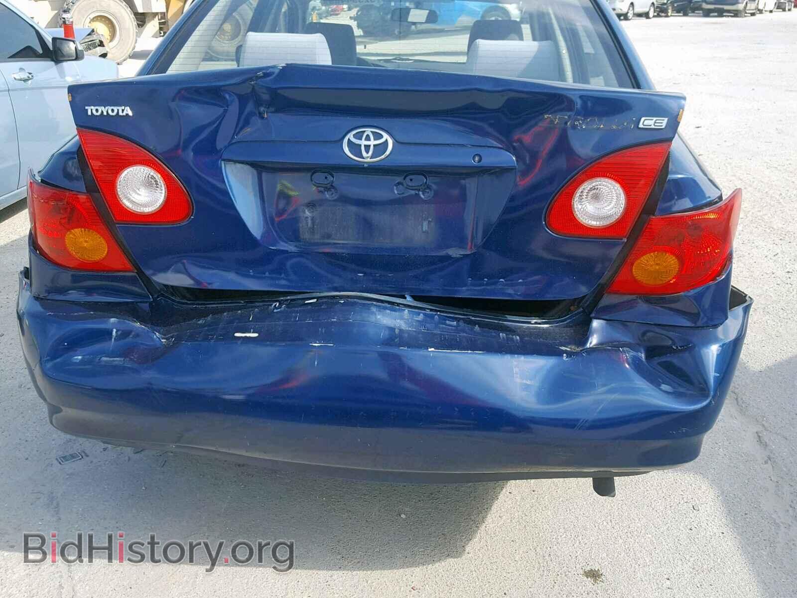2003 TOYOTA COROLLA - VIN: JTDBR32E930051171 - Фото 9