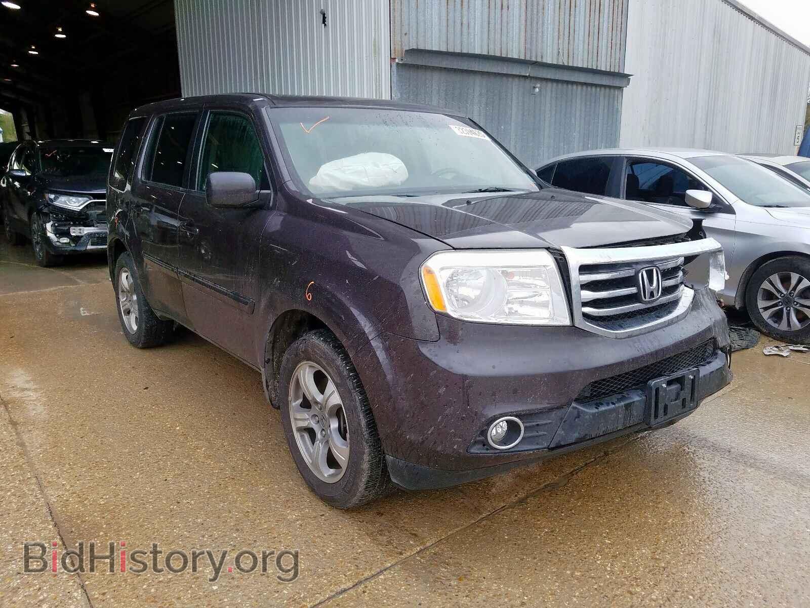 Фотография 5FNYF4H66CB003475 - HONDA PILOT 2012