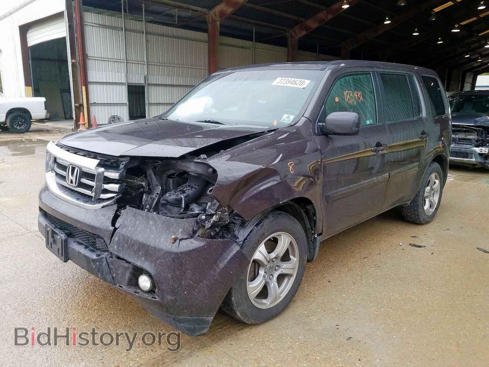 2012 HONDA PILOT - VIN: 5FNYF4H66CB003475 - Фото 2