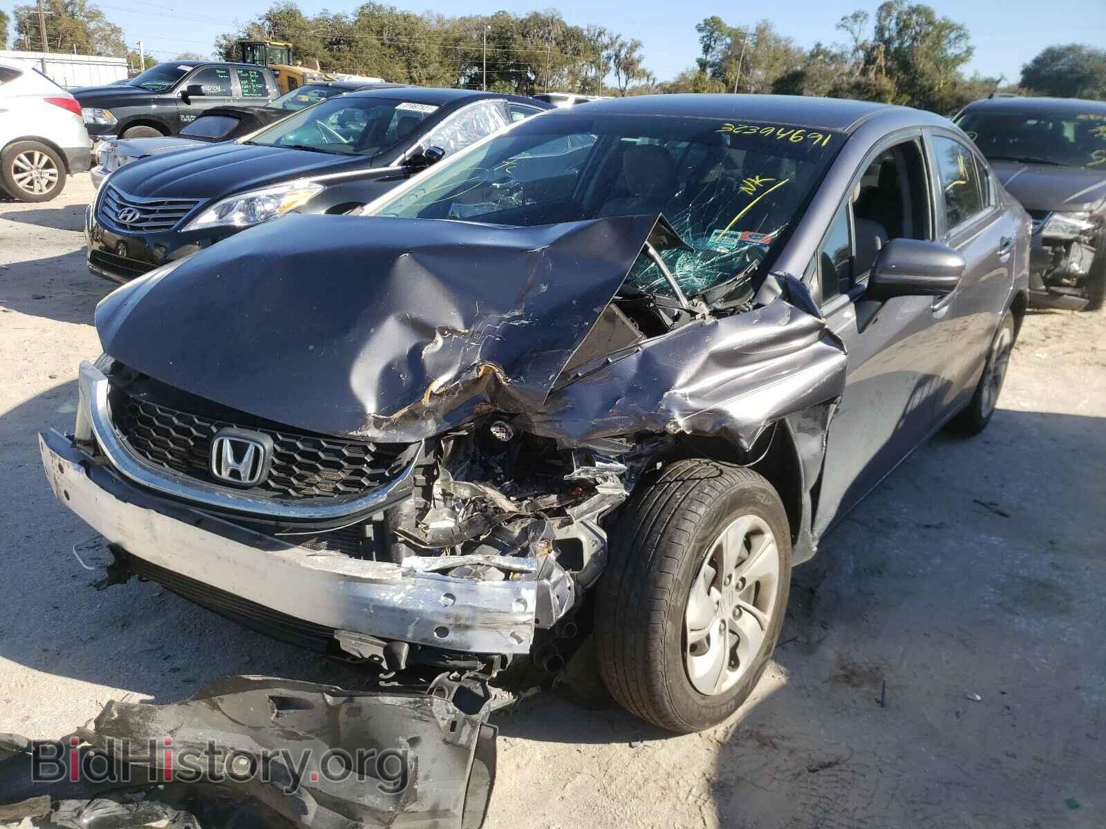 2014 HONDA CIVIC - VIN: 19XFB2F50EE072303 - Фото 2