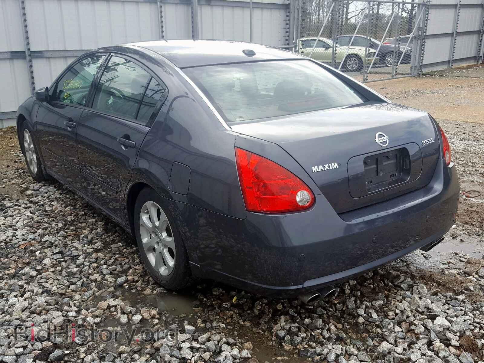 2008 NISSAN MAXIMA - VIN: 1N4BA41E68C837939 - Фото 3
