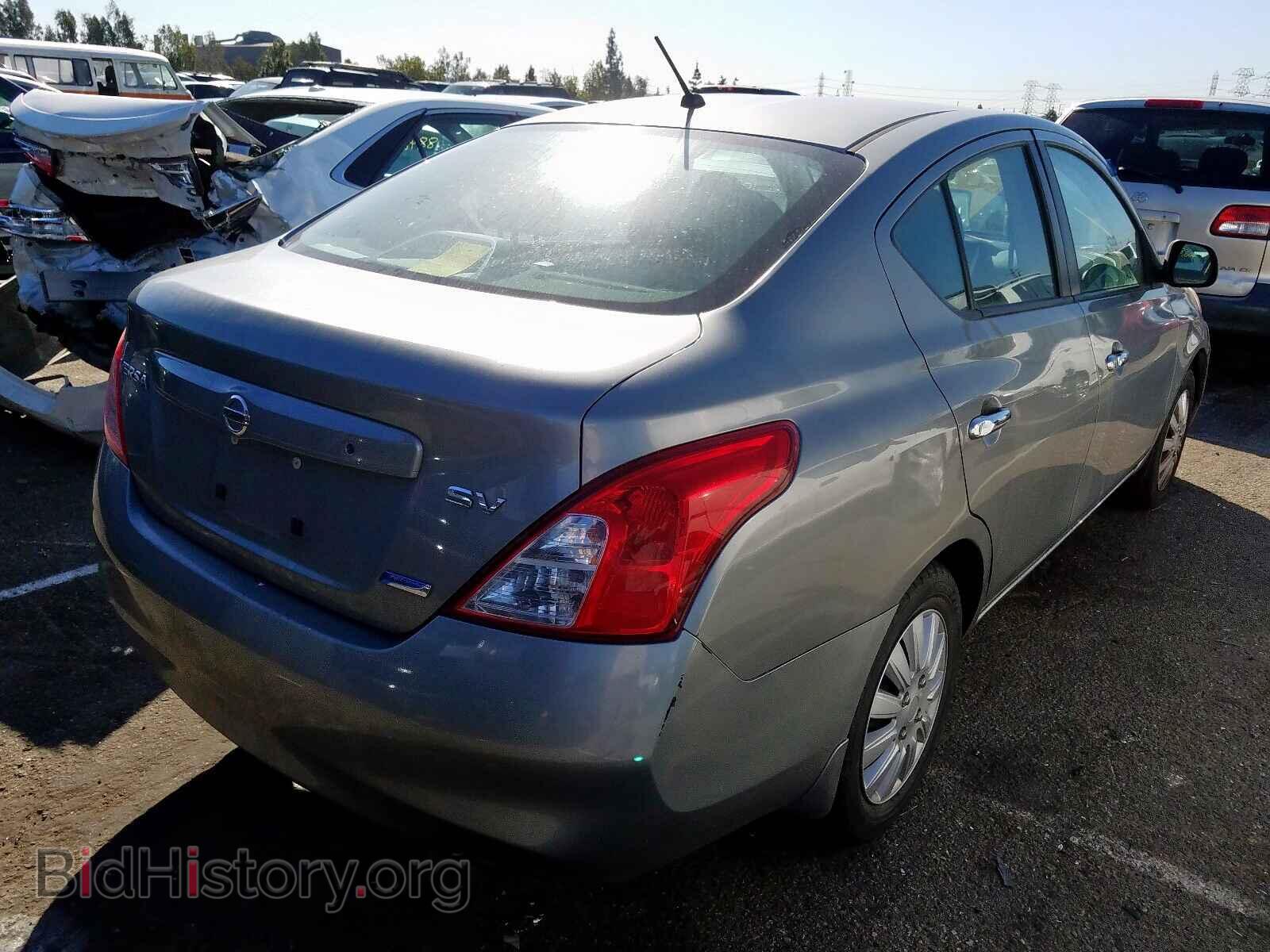 2012 NISSAN VERSA - VIN: 3N1CN7AP2CL896878 - Фото 4