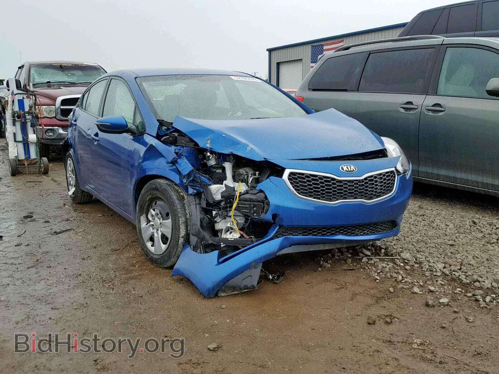 Фотография KNAFX4A62F5281677 - KIA FORTE 2015