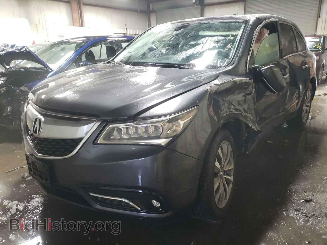 2014 ACURA MDX - VIN: 5FRYD4H45EB042550 - Фото 2