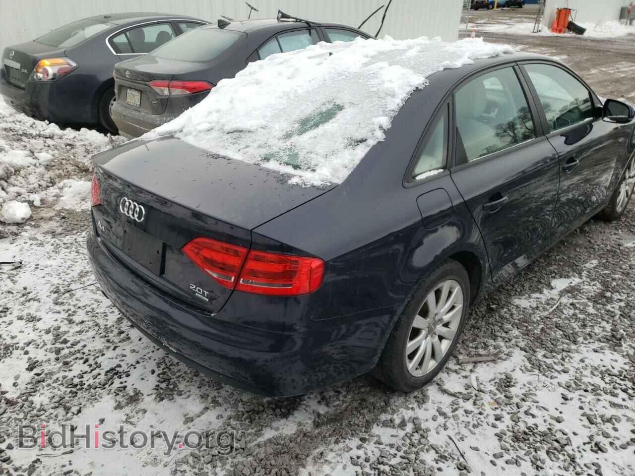 2012 AUDI A4 - VIN: WAUBFAFL4CN003020 - Фото 4