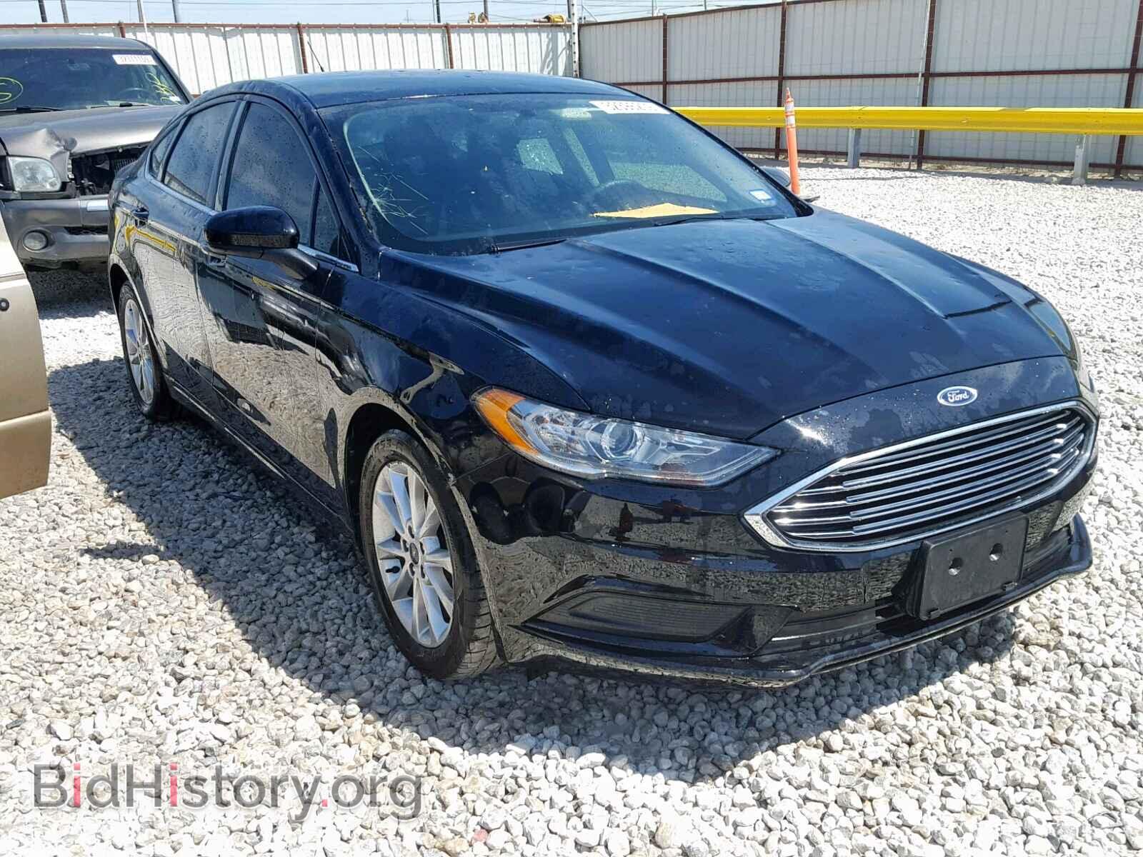 Фотография 3FA6P0H73HR214375 - FORD FUSION SE 2017