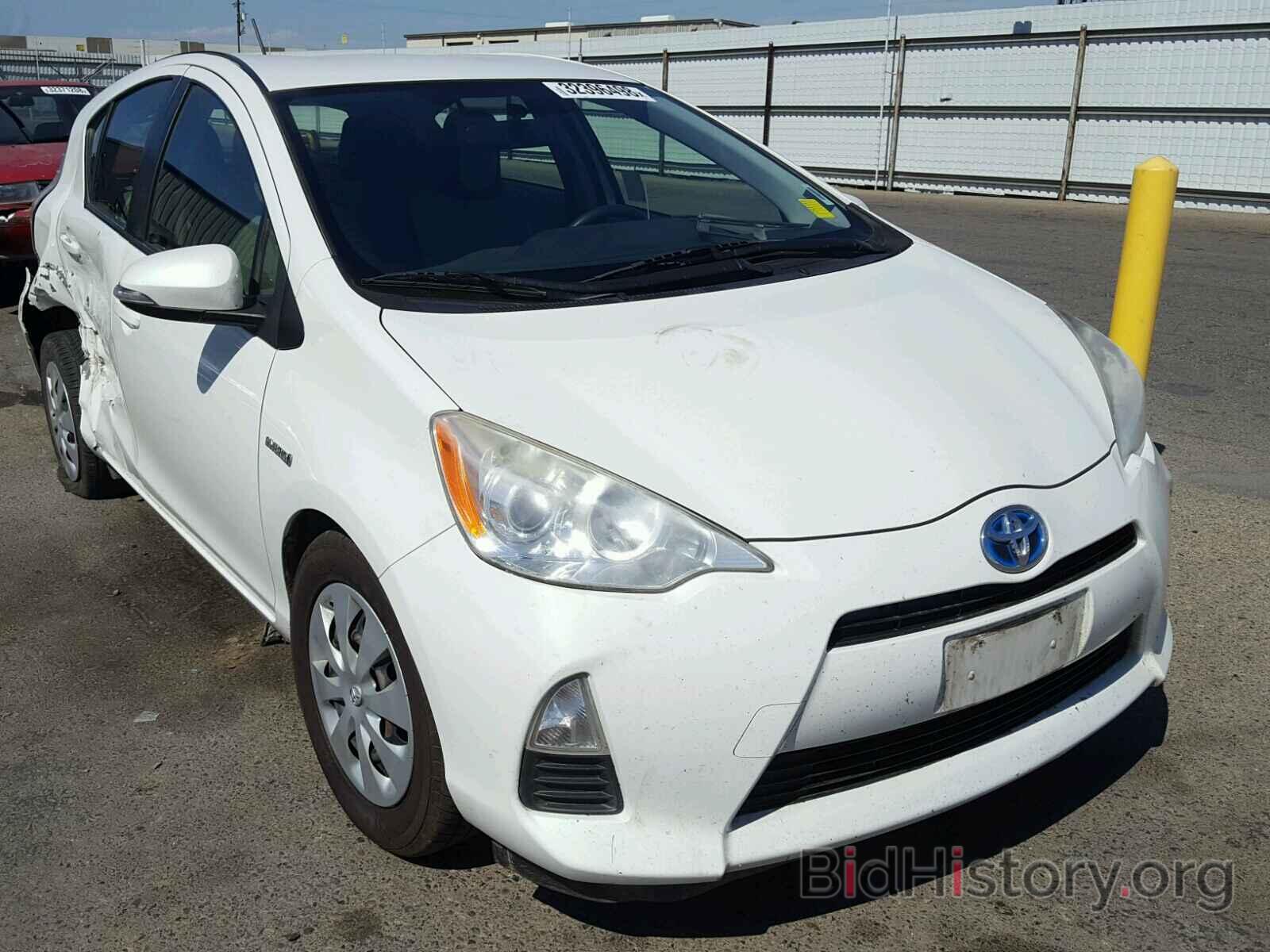 Photo JTDKDTB3XD1528117 - TOYOTA PRIUS 2013