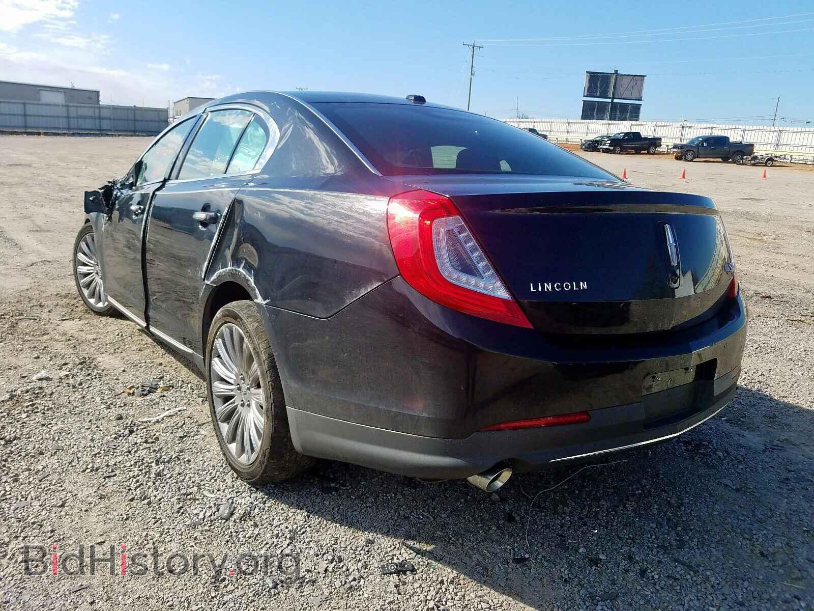 2013 LINCOLN MKS - VIN: 1LNHL9DK8DG611431 - Photo 3