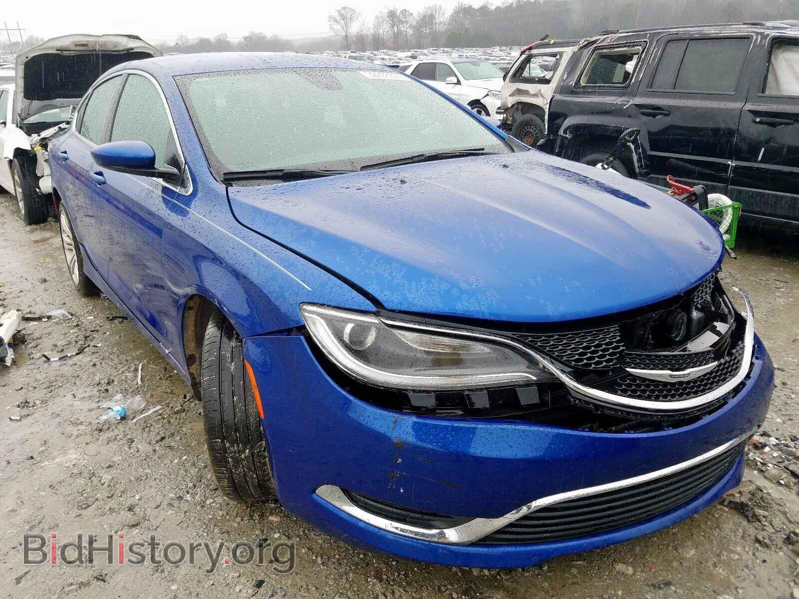 Фотография 1C3CCCAB0FN556508 - CHRYSLER 200 2015