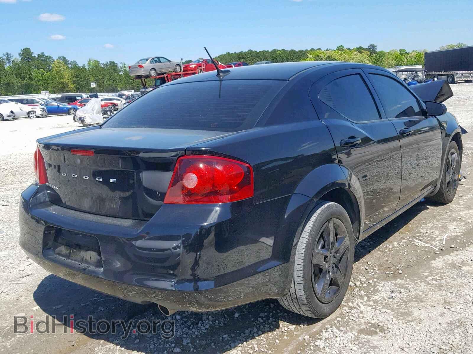 2013 DODGE AVENGER - VIN: 1C3CDZAG0DN769192 - Фото 4