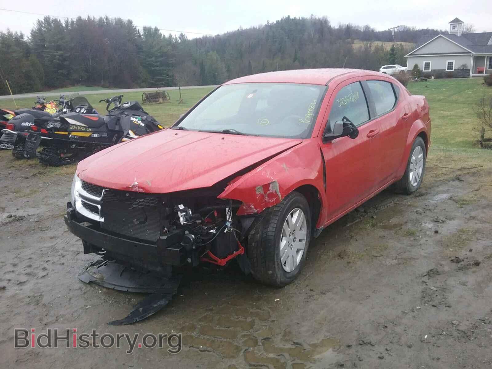 Photo 1C3CDZAB4DN594420 - DODGE AVENGER 2013