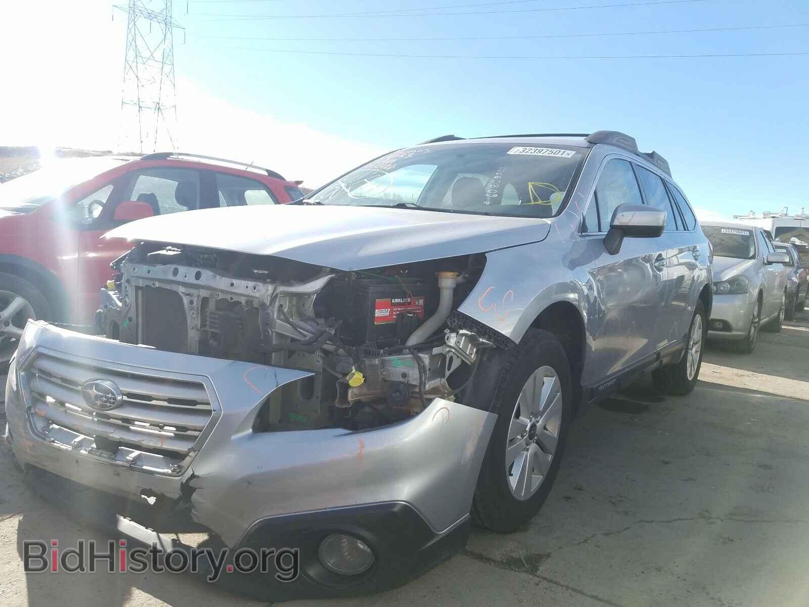 2016 SUBARU OUTBACK - VIN: 4S4BSBCC9G3299660 - Фото 2