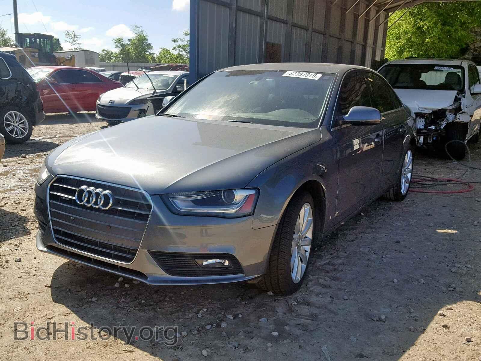 2013 AUDI A4 - VIN: WAUFFAFL8DN005758 - Фото 2