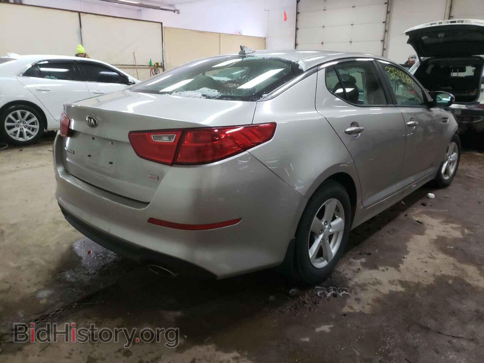2014 KIA OPTIMA - VIN: KNAGM4A79E5453207 - Фото 4