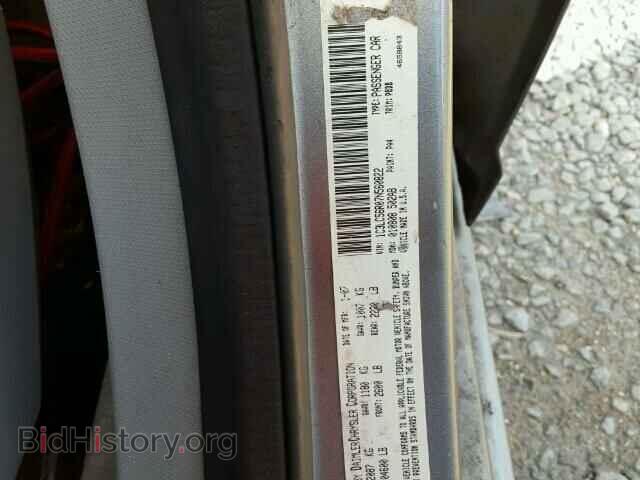 2007 CHRYSLER SEBRING - VIN: 1C3LC56R07N560822 - Фото 10
