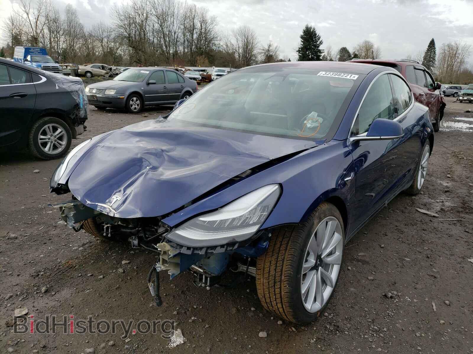 2018 TESLA MODEL 3 - VIN: 5YJ3E1EA4JF164487 - Фото 2
