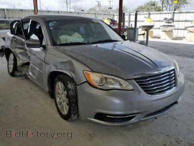 2013 Chrysler 200 200 Tourin, серый — VIN 1C3CCBBB7DN714882, Copart