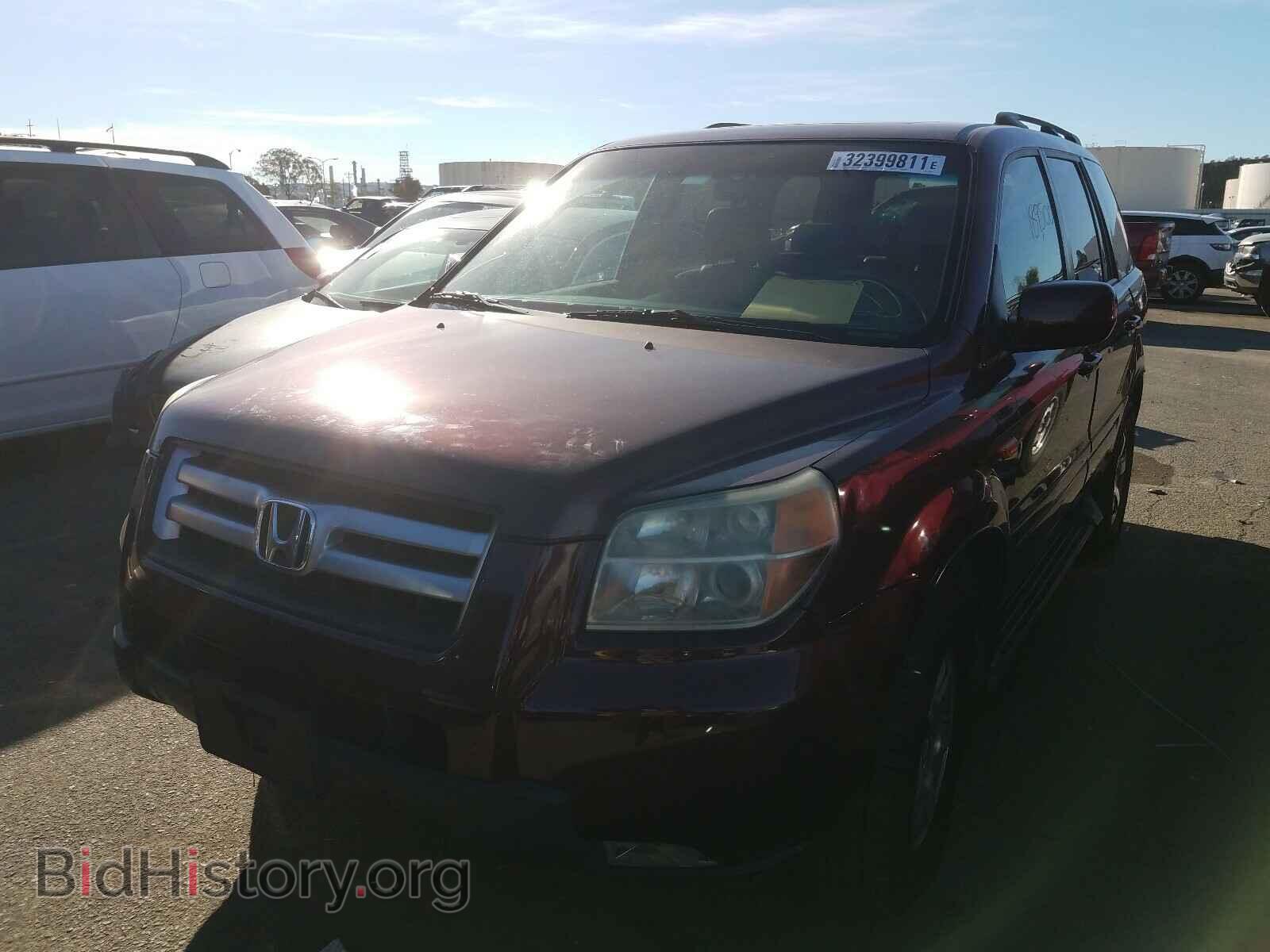 2007 HONDA PILOT - VIN: 5FNYF18787B017343 - Фото 2
