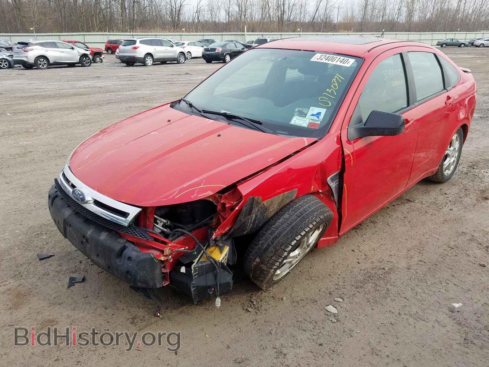 2008 FORD FOCUS - VIN: 1FAHP35N58W220950 - Фото 2