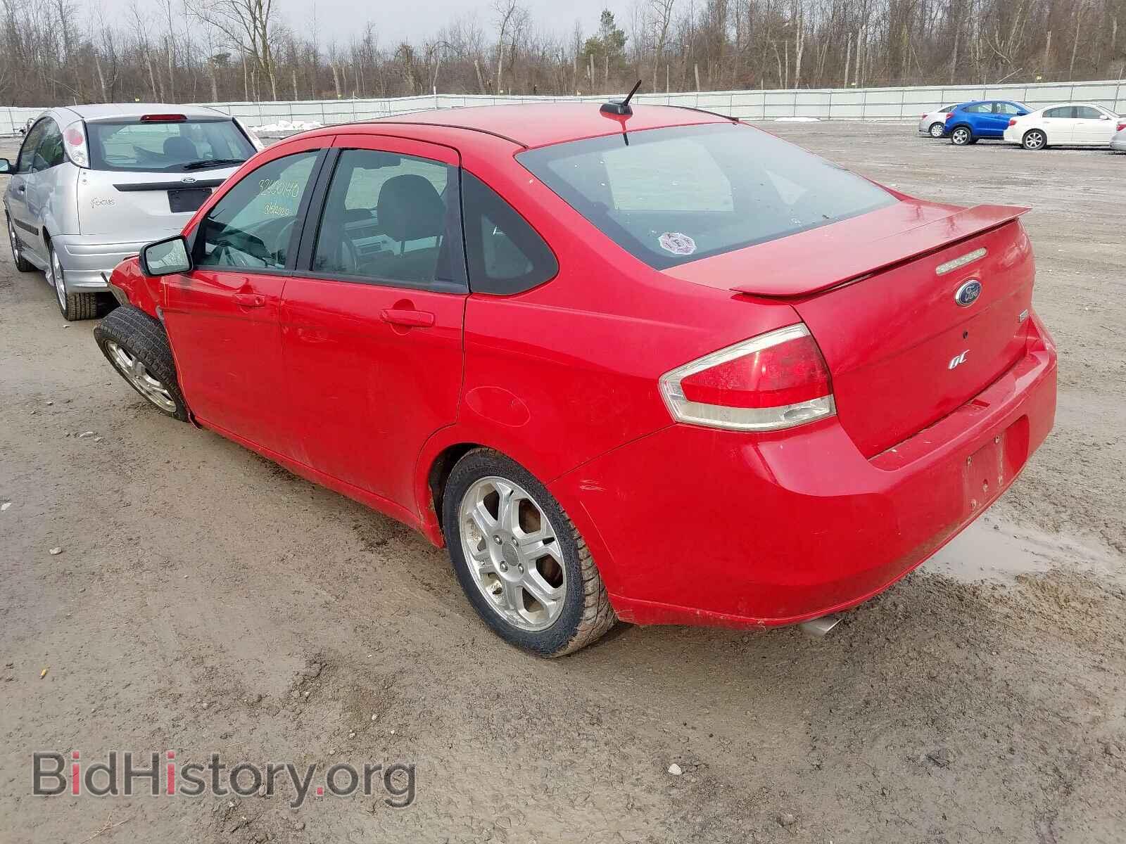 2008 FORD FOCUS - VIN: 1FAHP35N58W220950 - Фото 3