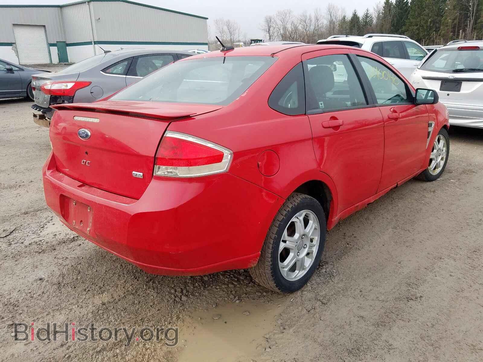 2008 FORD FOCUS - VIN: 1FAHP35N58W220950 - Фото 4