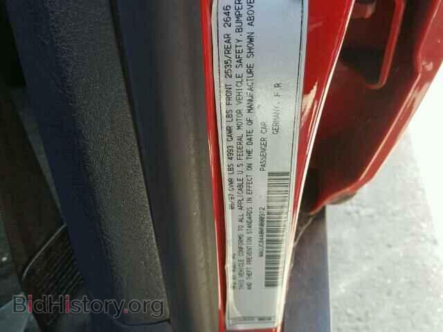 1998 AUDI A6 - VIN: WAUJC84A0WN000912 - Фото 10
