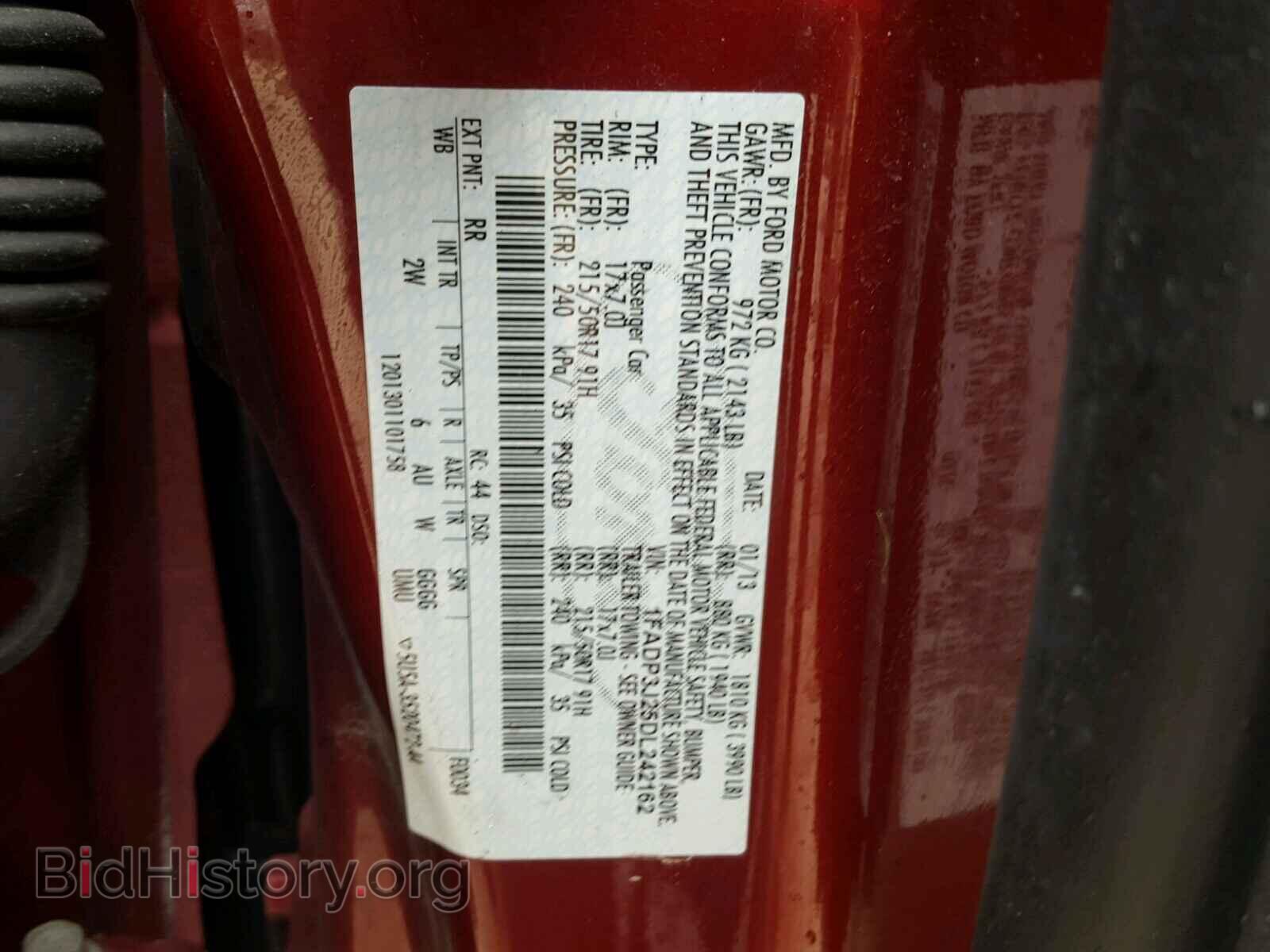 2013 FORD FOCUS - VIN: 1FADP3J25DL242162 - Фото 10