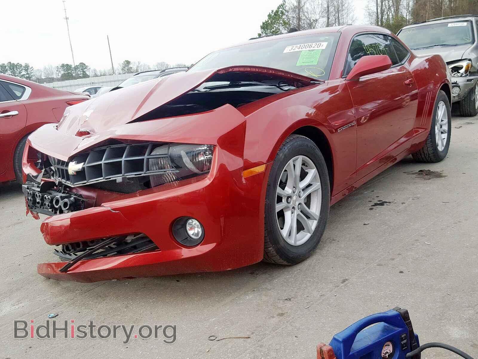 2013 CHEVROLET CAMARO - VIN: 2G1FB1E37D9143836 - Фото 2
