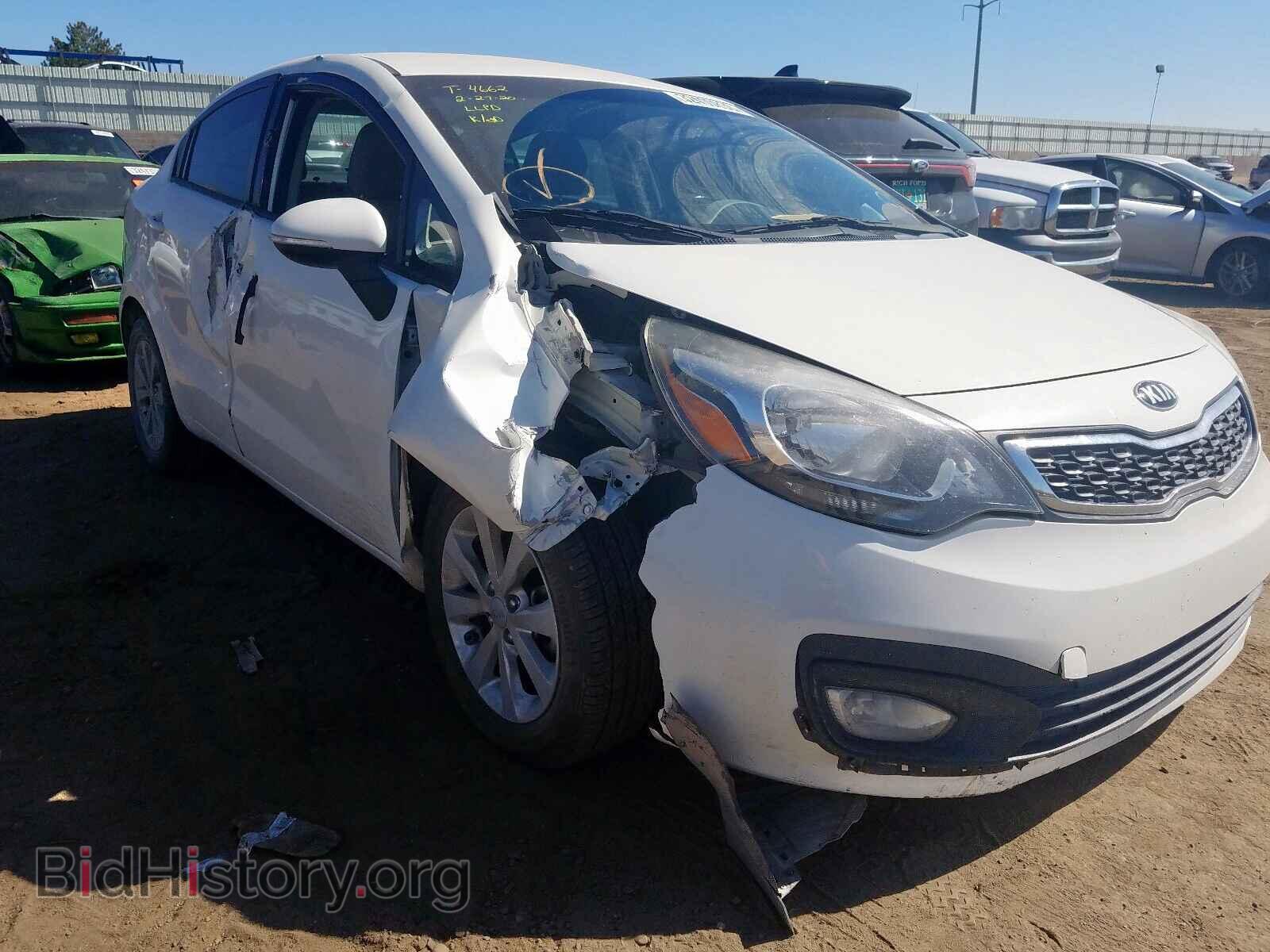Photo KNADN4A39E6360582 - KIA RIO 2014