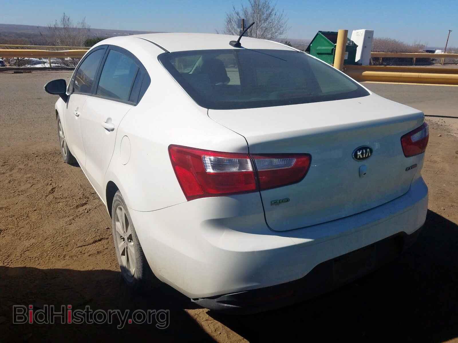 2014 KIA RIO - VIN: KNADN4A39E6360582 - Фото 3
