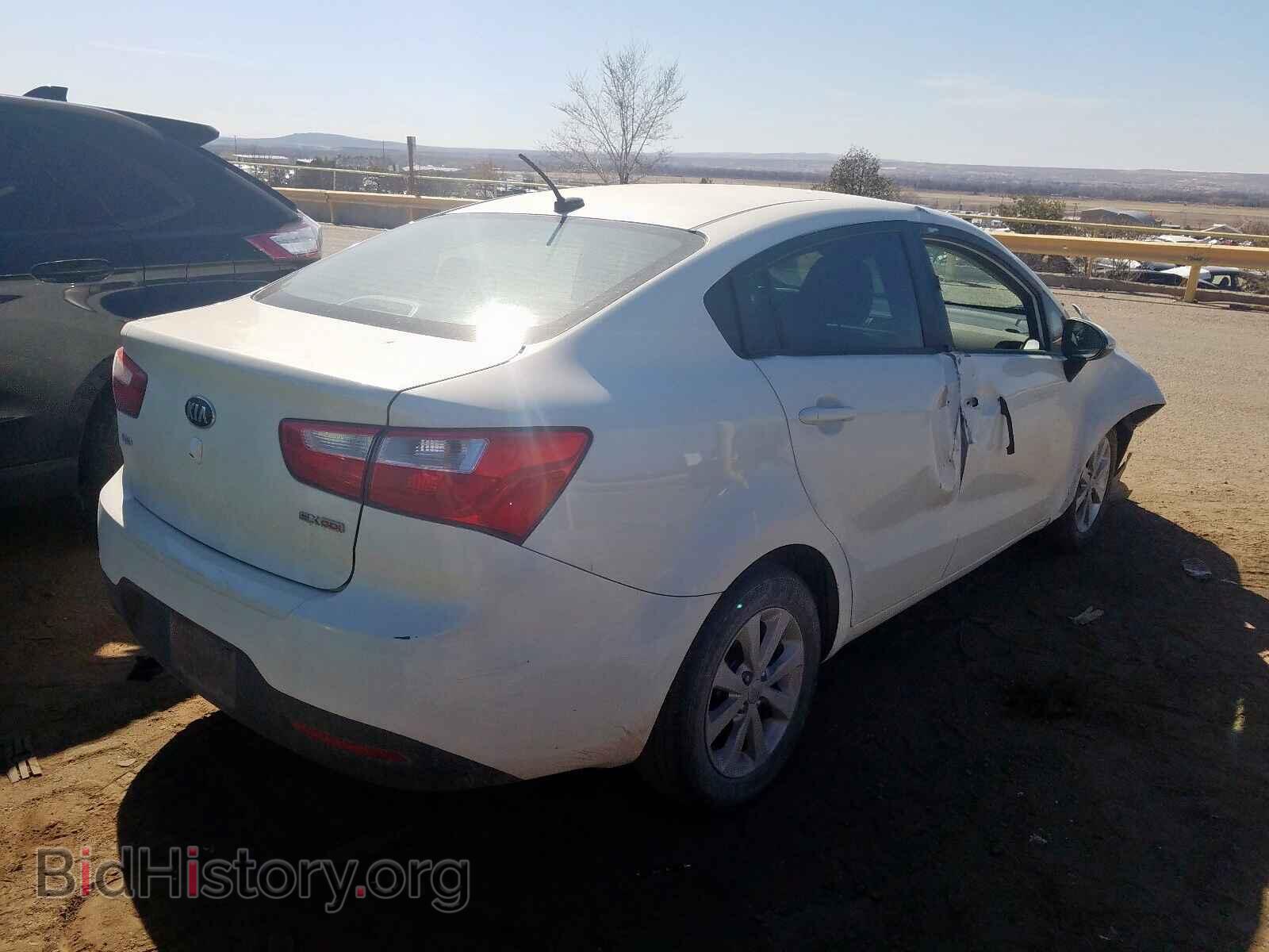 2014 KIA RIO - VIN: KNADN4A39E6360582 - Фото 4