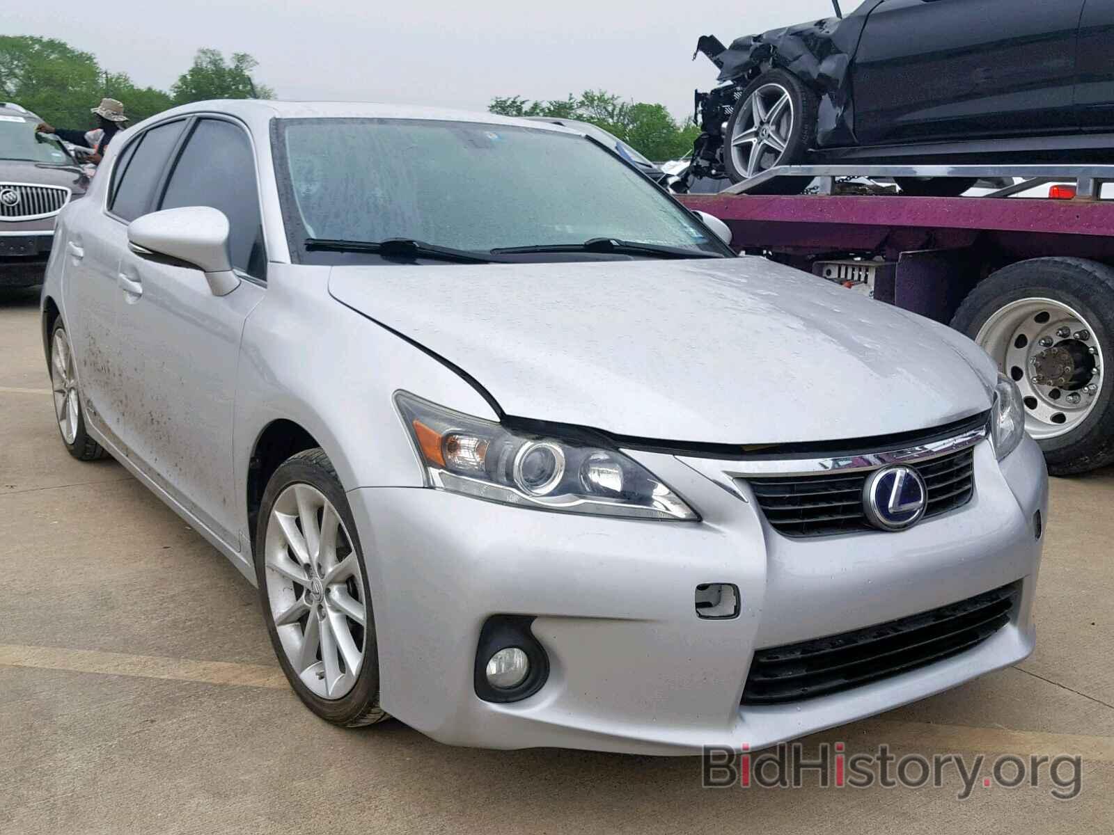 Photo JTHKD5BH6C2060515 - LEXUS CT 200 2012