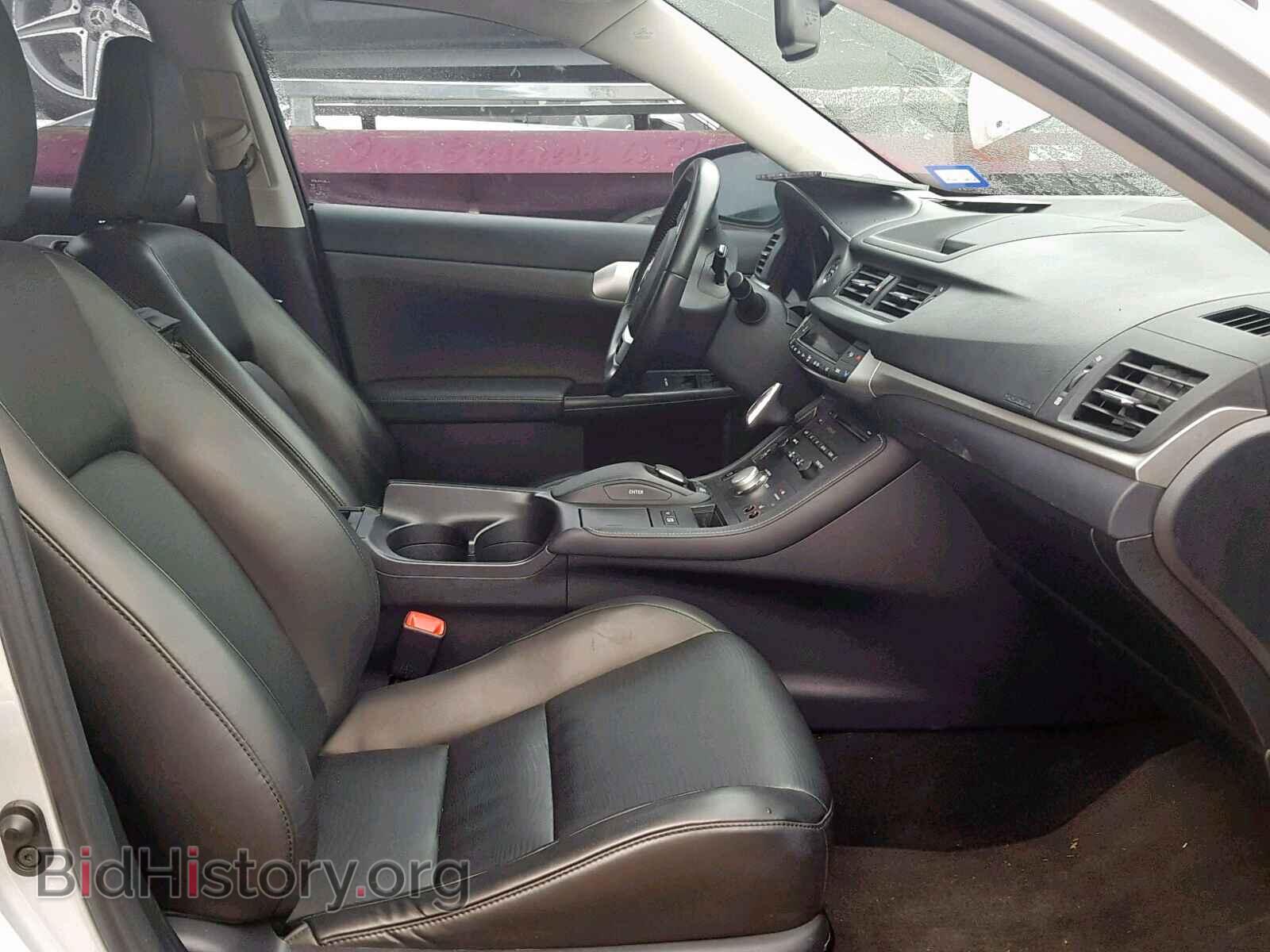2012 LEXUS CT 200 - VIN: JTHKD5BH6C2060515 - Фото 5