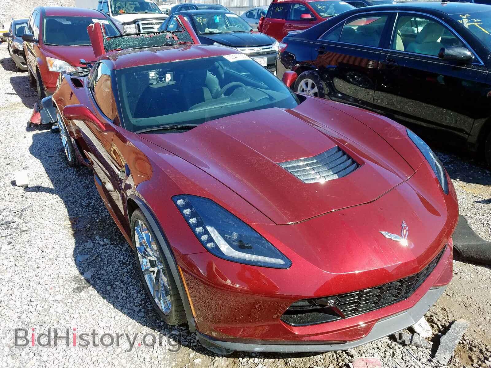 Photo 1G1YY2D71K5113680 - CHEVROLET CORVETTE 2019