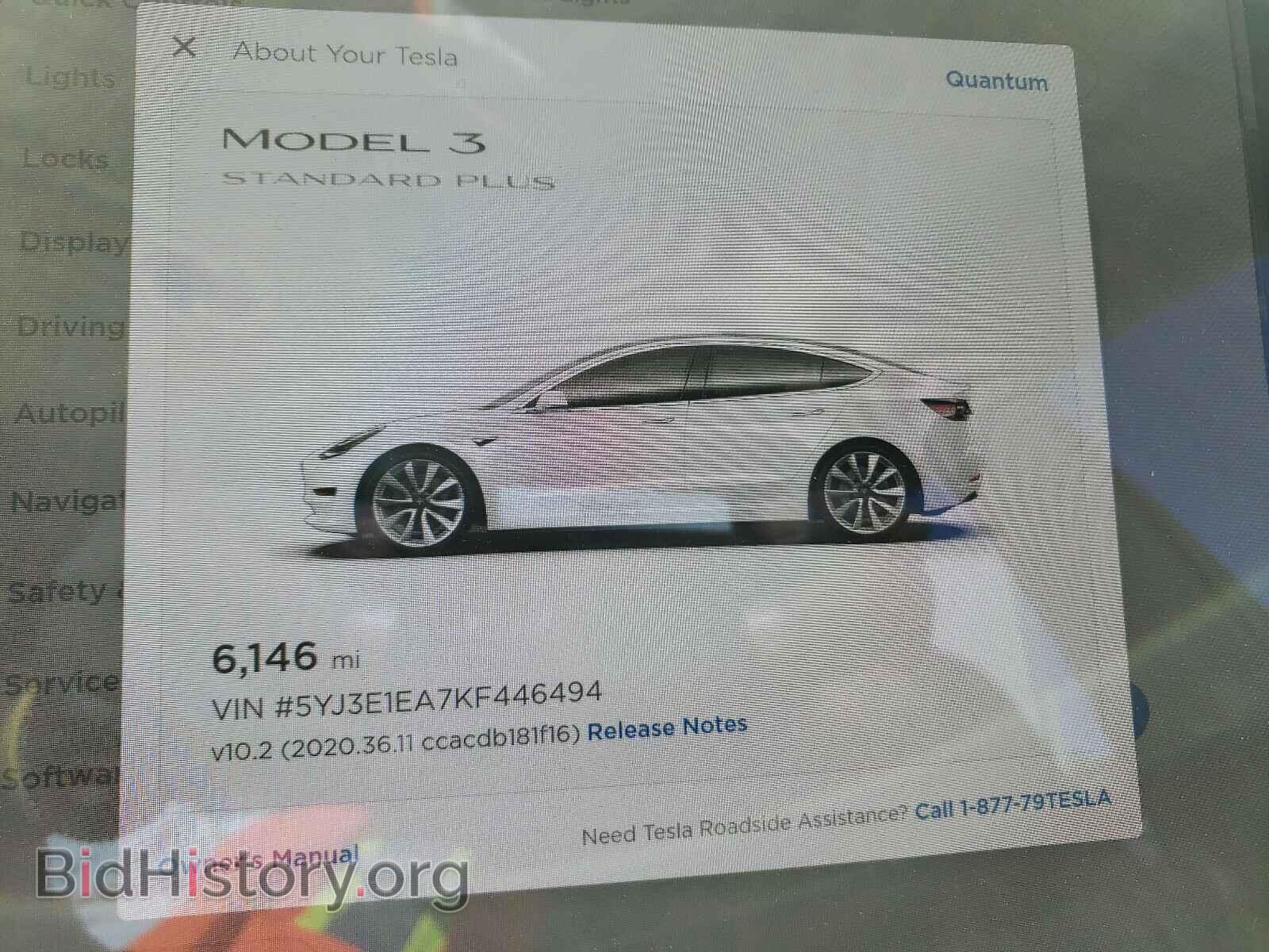 2019 TESLA MODEL 3 - VIN: 5YJ3E1EA7KF446494 - Фото 8