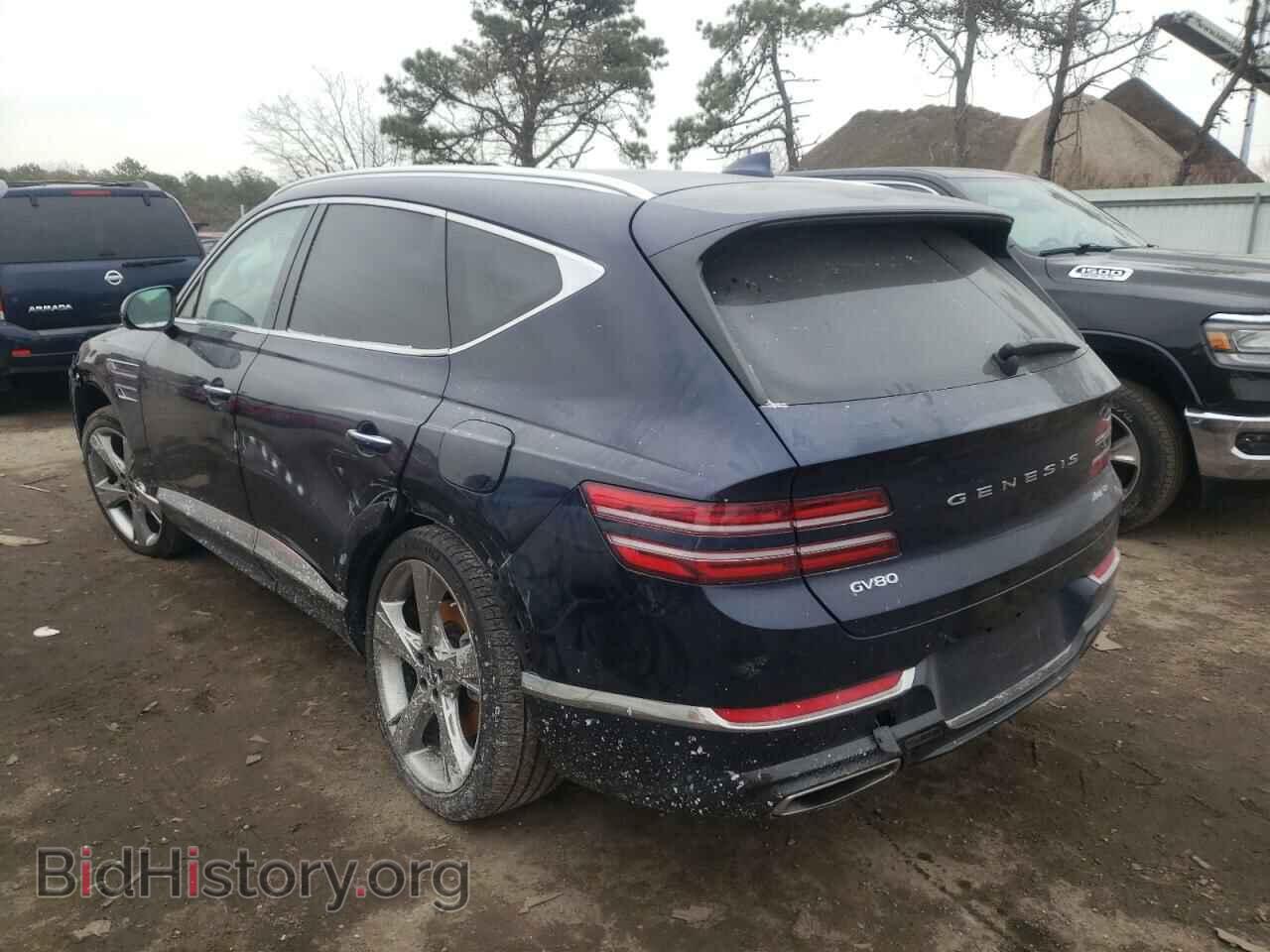 2021 GENESIS GV80 - VIN: KMUHCESC5MU059149 - Фото 3