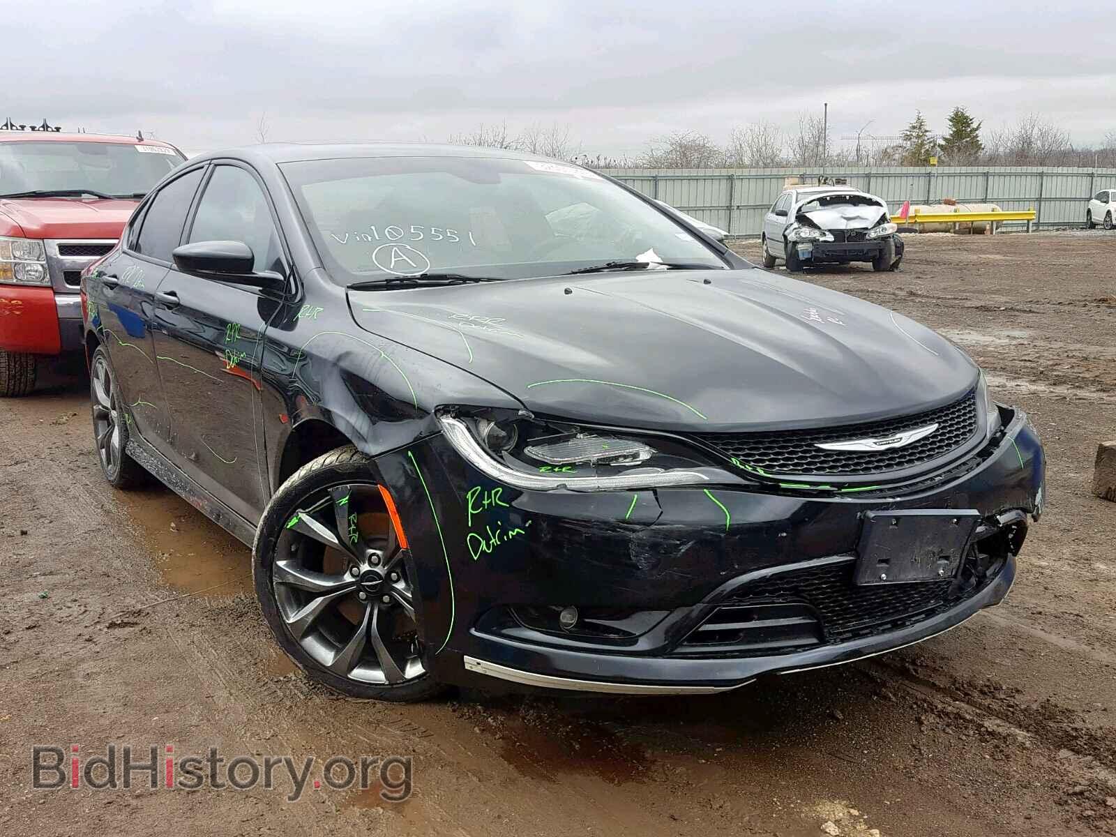 Фотография 1C3CCCDG3GN105551 - CHRYSLER 200 2016