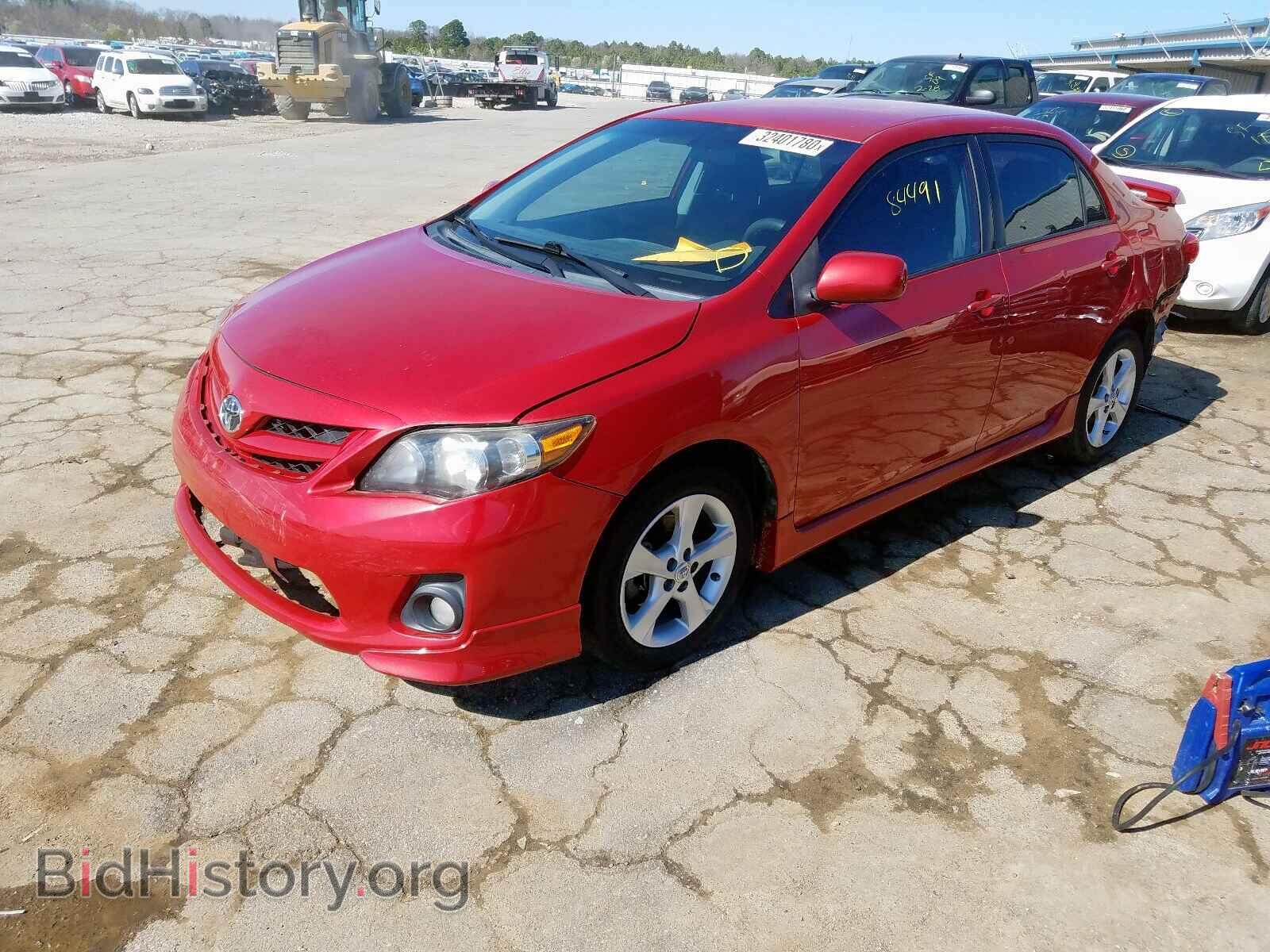 2011 TOYOTA COROLLA - VIN: 2T1BU4EE7BC687415 - Фото 2