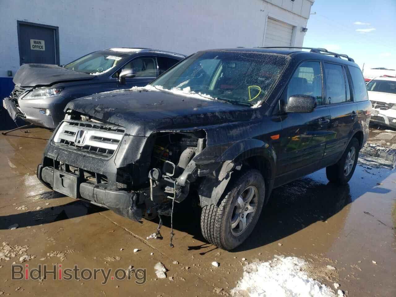 2006 HONDA PILOT - VIN: 2HKYF18466H514056 - Фото 2