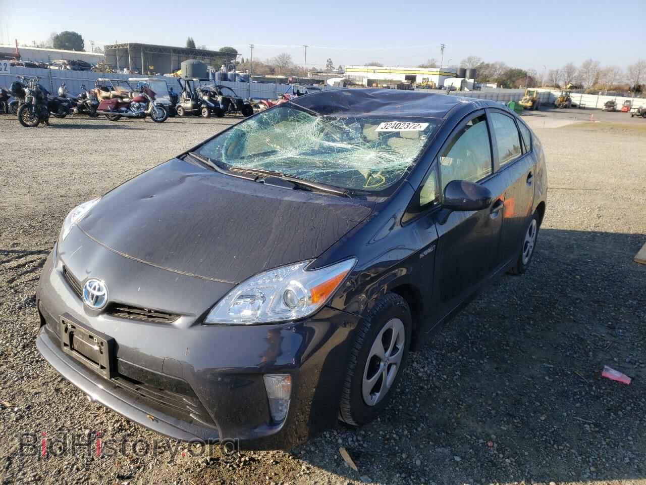 2014 TOYOTA PRIUS - VIN: JTDKN3DU3E1745514 - Фото 2