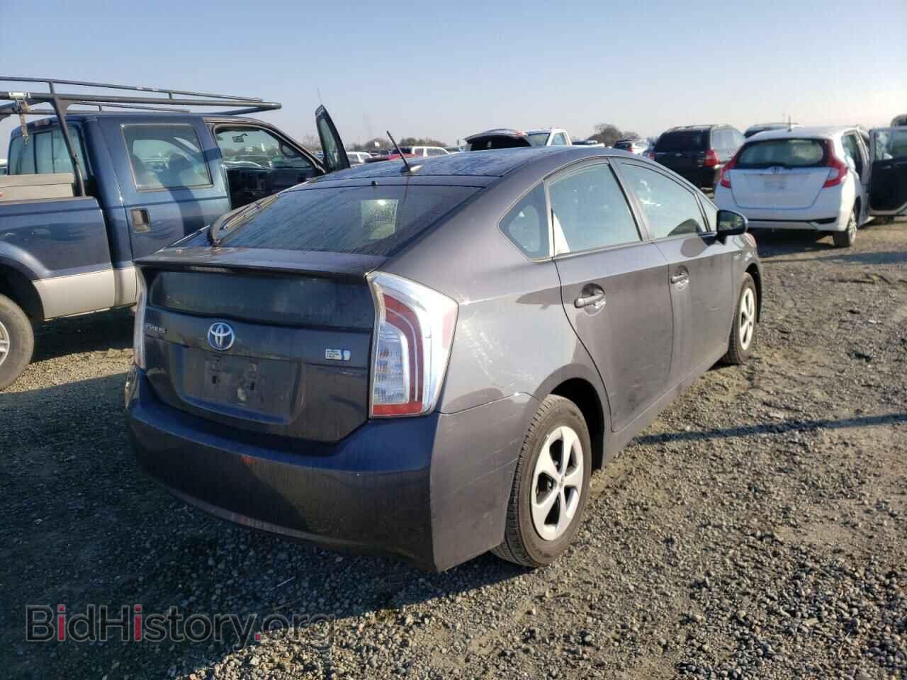 2014 TOYOTA PRIUS - VIN: JTDKN3DU3E1745514 - Фото 4