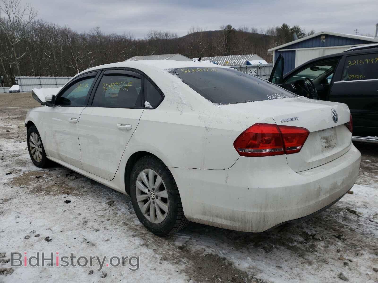 2013 VOLKSWAGEN PASSAT - VIN: 1VWAP7A36DC091455 - Фото 3