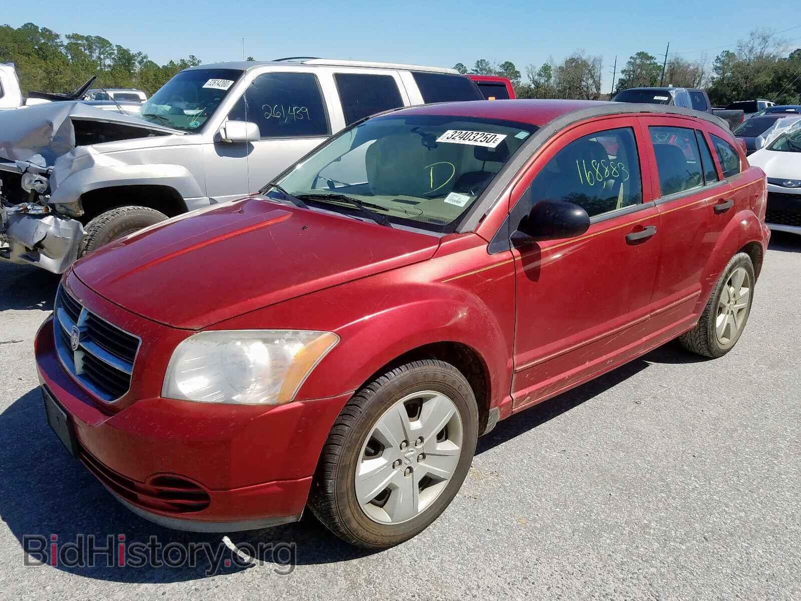 2007 DODGE CALIBER - VIN: 1B3HB48B97D575700 - Фото 2