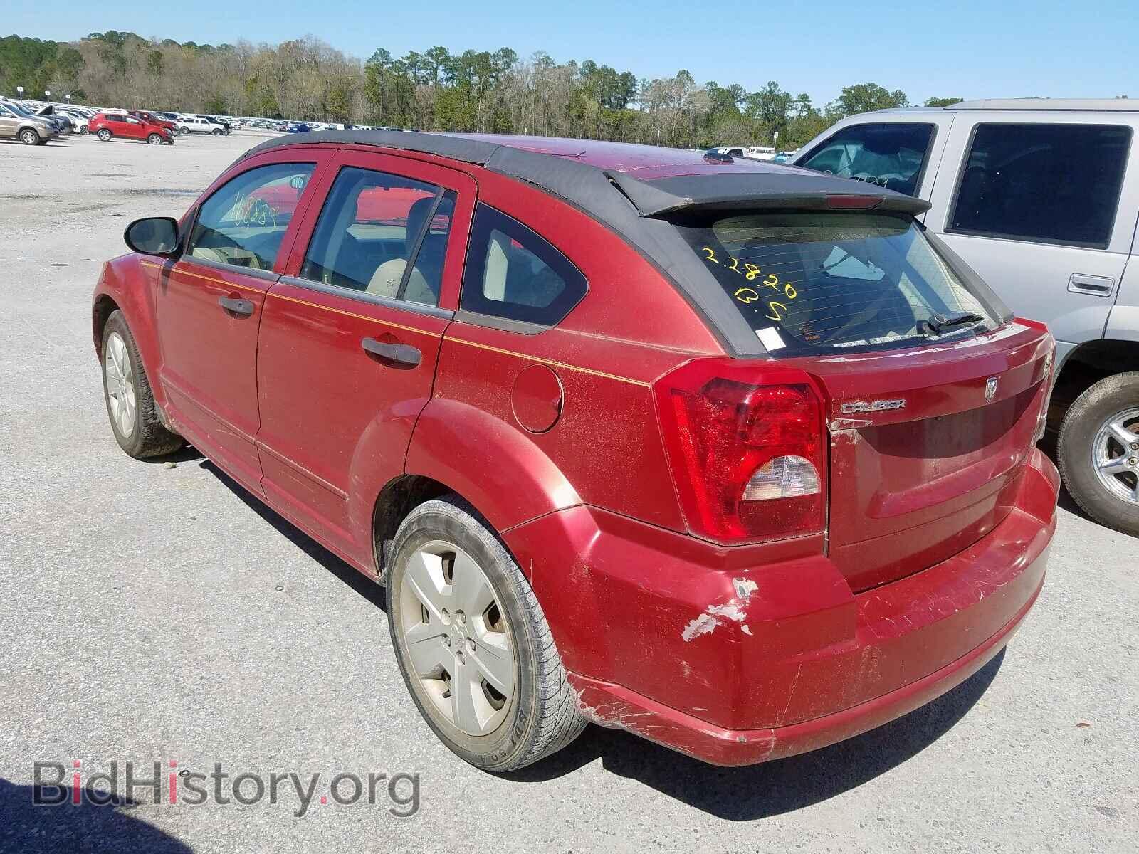 2007 DODGE CALIBER - VIN: 1B3HB48B97D575700 - Фото 3